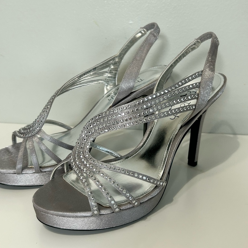 Nina Silver Heels